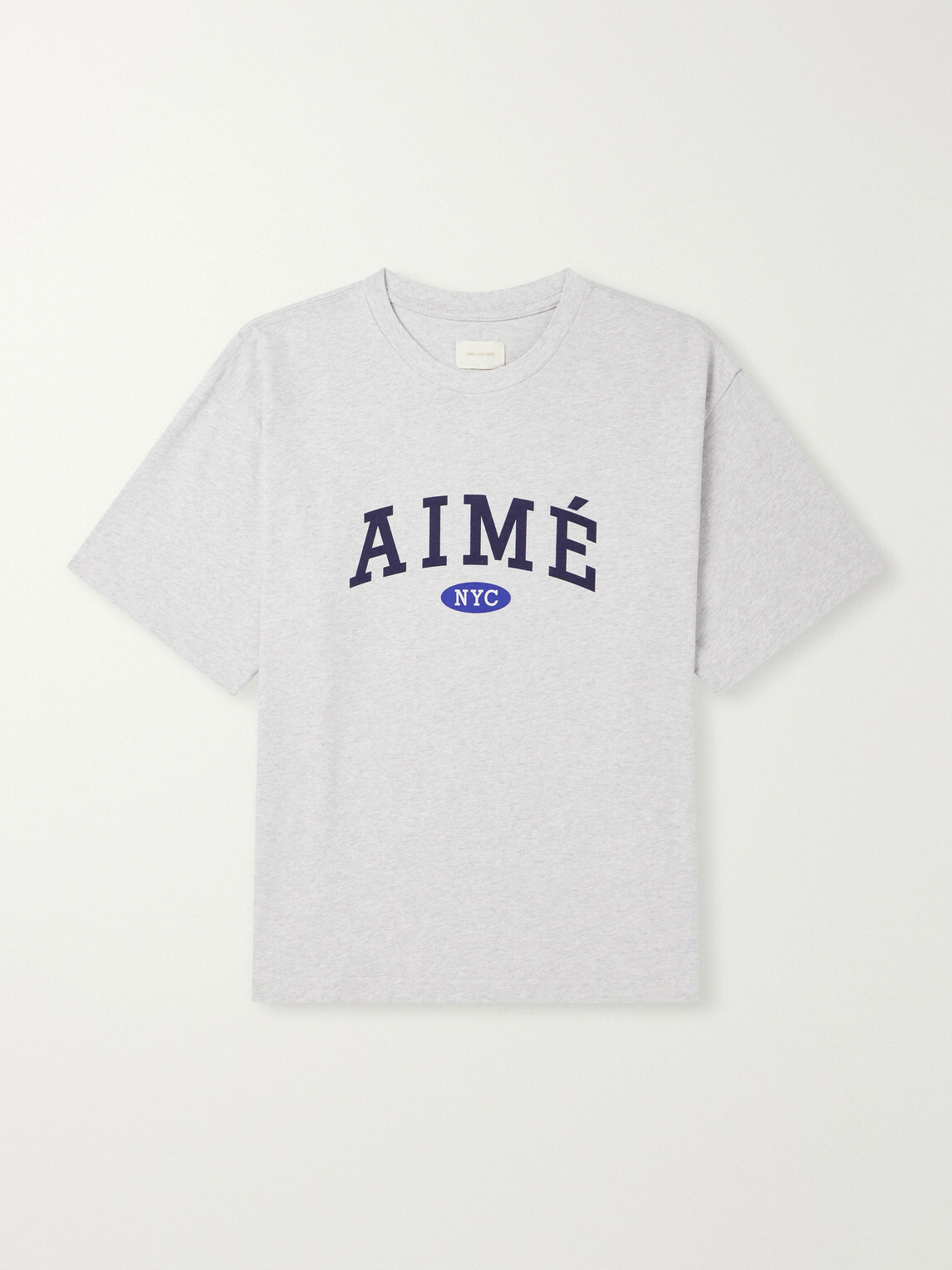 Aimé Leon Dore - Logo-Print Cotton-Jersey T-Shirt - Gray