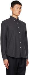 De Bonne Facture Gray Buttoned Shirt