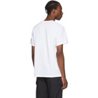 Engineered Garments White Printed Cross Crewneck T-Shirt