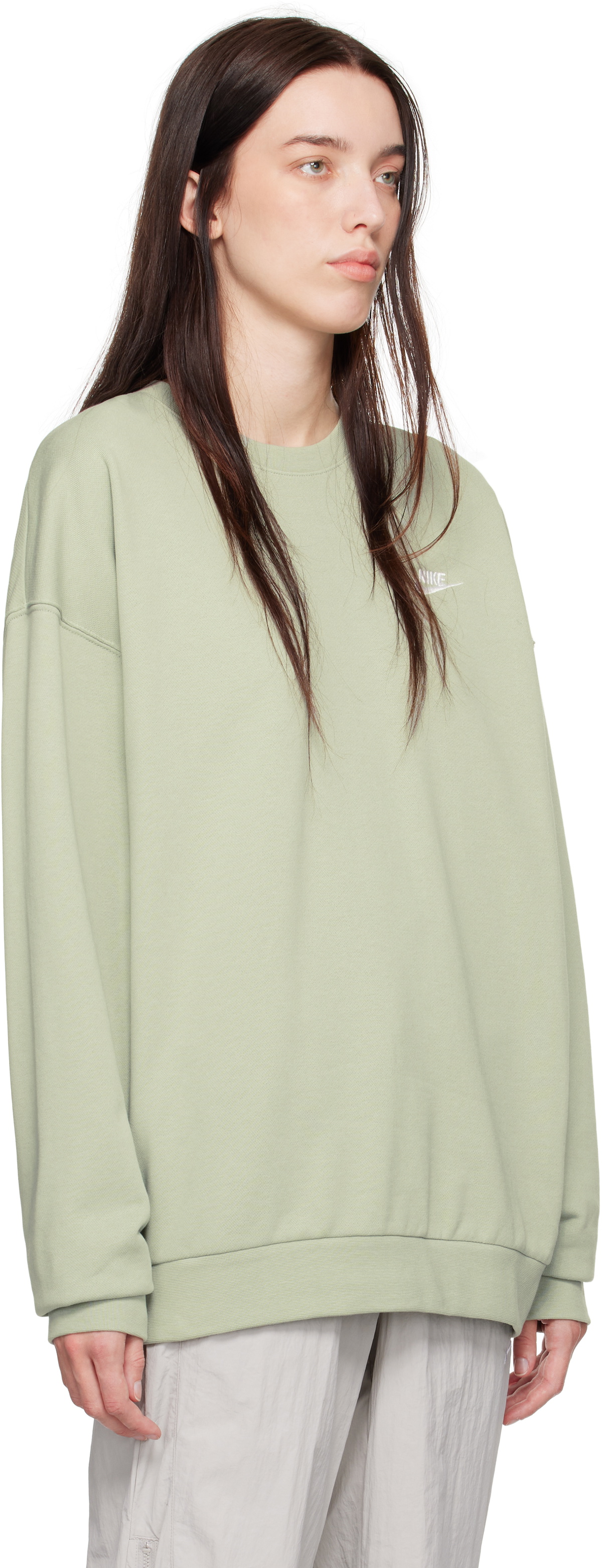 nike french terry cardigan