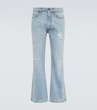 ERL - Deconstructed flared jeans