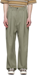 Camiel Fortgens Green Suit Trousers