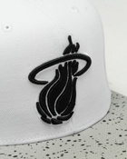 Mitchell & Ness Nba Cement Top Snapback Heat White - Mens - Caps