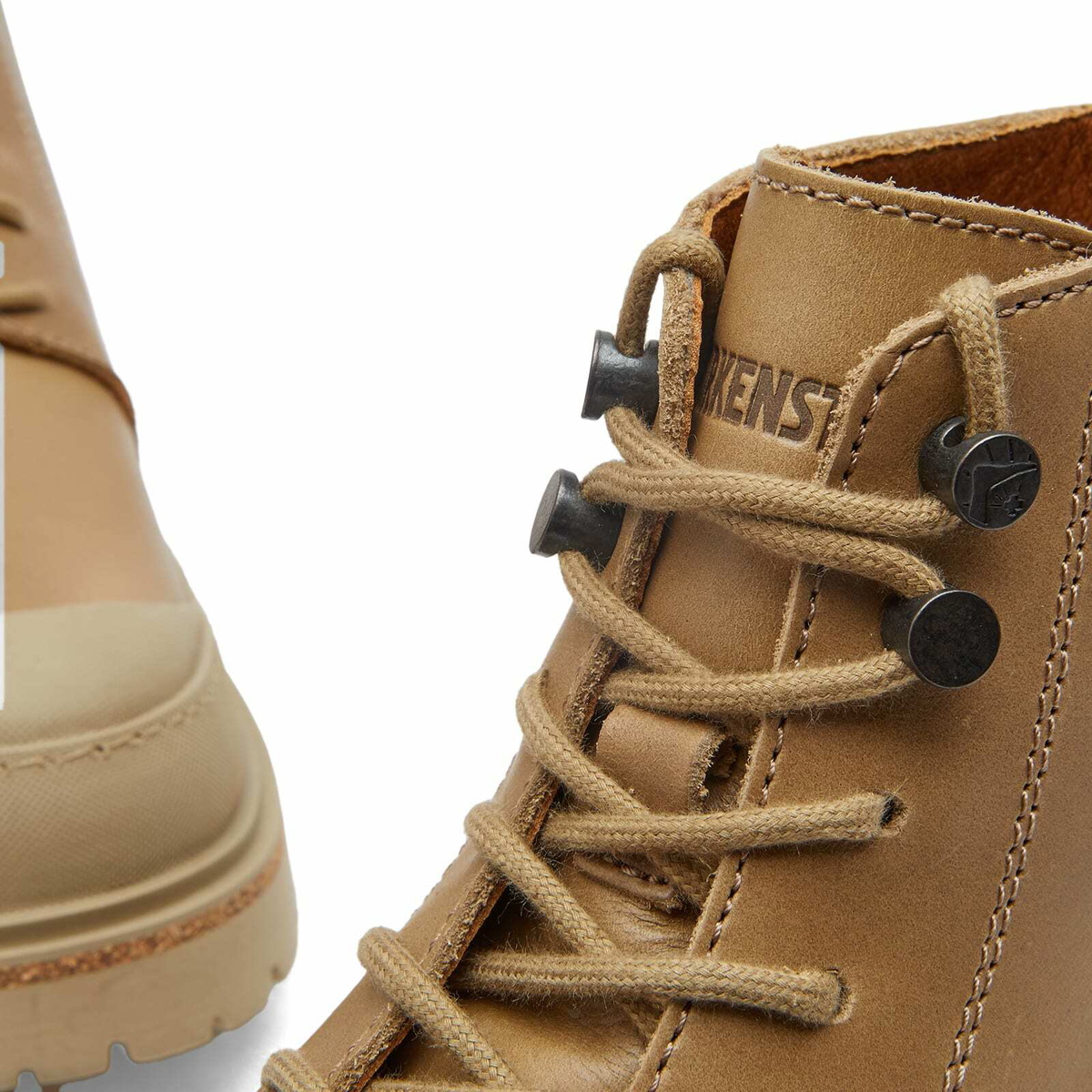Birkenstock Men's Prescott Lace Boot in Taupe