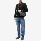 AMIRI Men's Bandana Messenger Bag in Black