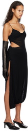 Subtle Le Nguyen Black Twisted Maxi Dress