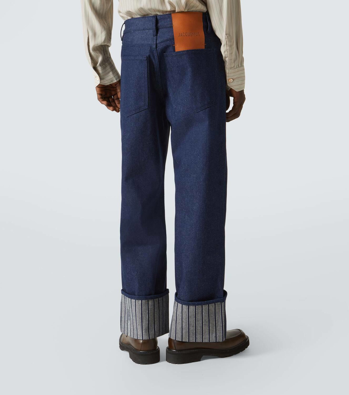 JACQUEMUS La Casa ジーンズ Jacquemus La Casa striped wide-leg jeans Jacquemus