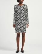 Manila Grace Womens Mini dress Light in Grey
