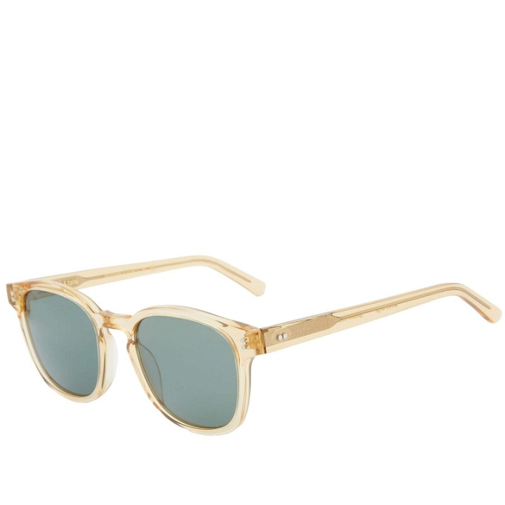 Photo: Ace & Tate Men's Alfred Large Sunglasses in Golden Hour