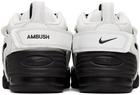 Nike White & Black AMBUSH Edition Air Adjust Force Sneakers