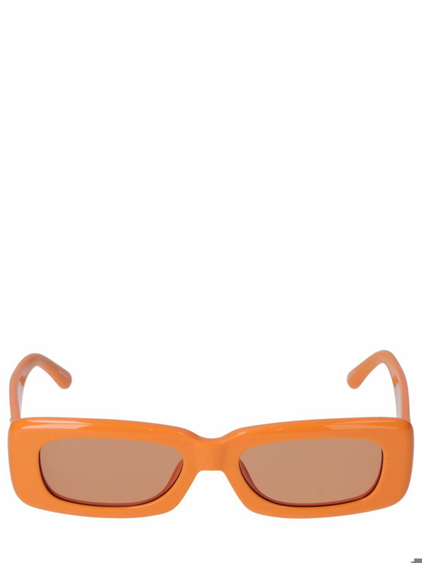 Photo: THE ATTICO - Mini Marfa Squared Acetate Sunglasses