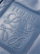 Loewe - Leather Overshirt - Blue