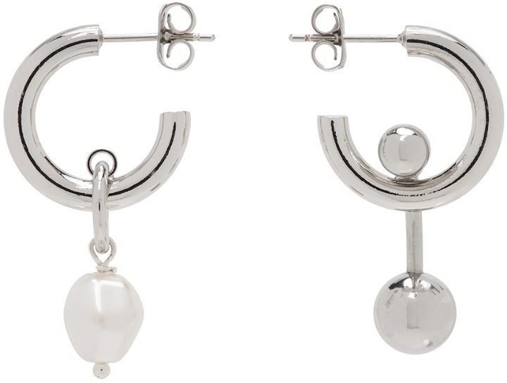 Photo: Justine Clenquet Silver Blair Earrings