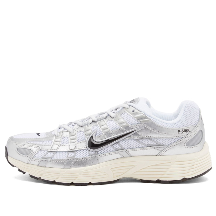Photo: Nike P-6000 Sneaker in White/Black/Silver