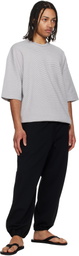 Comme des Garçons Homme Black Terry Cloth Sweatpants