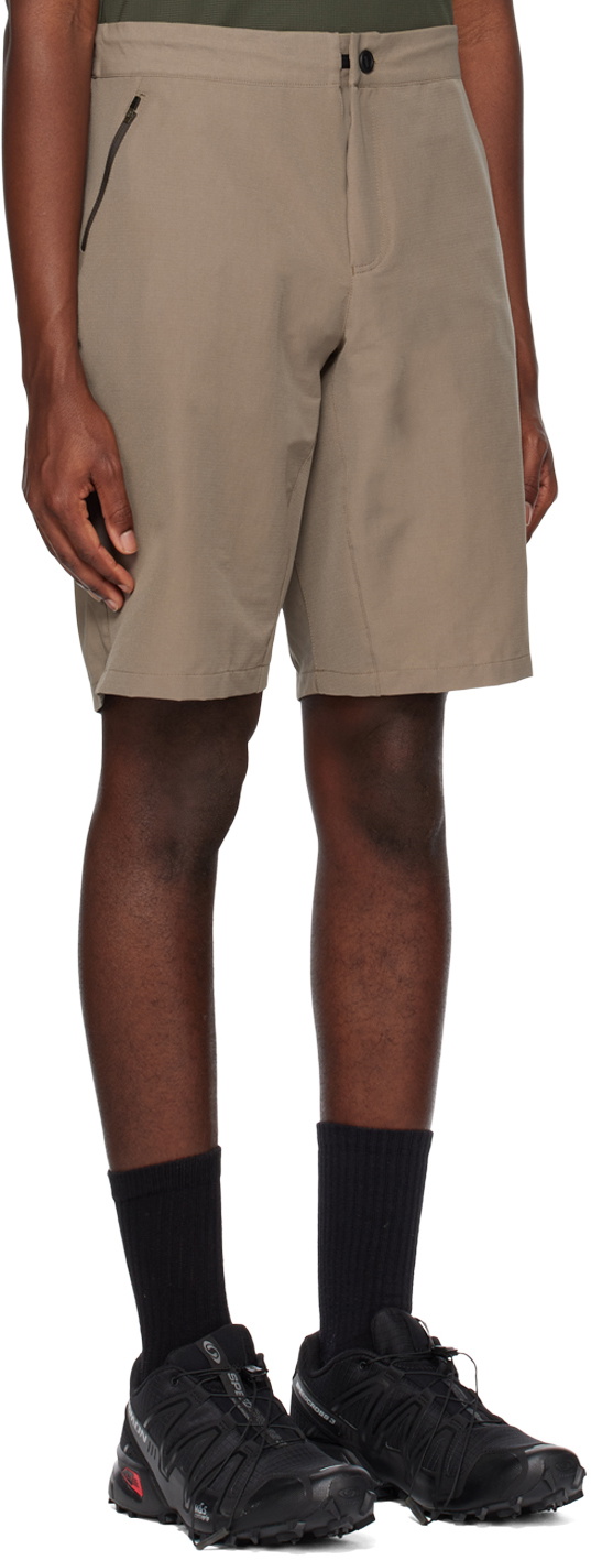 PEdALED Brown Jary Shorts