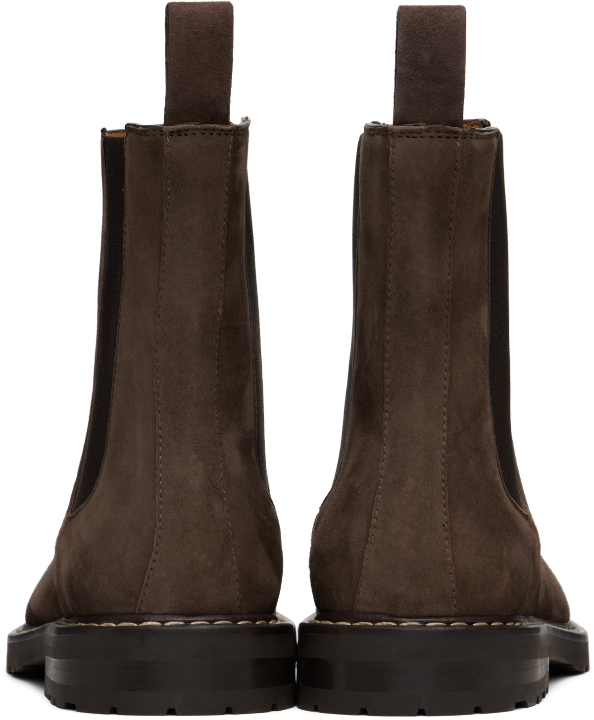 Legres Brown Suede Chelsea Boots