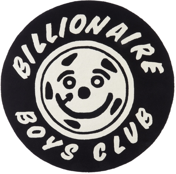 Photo: Billionaire Boys Club Black Smiling Wheel Rug