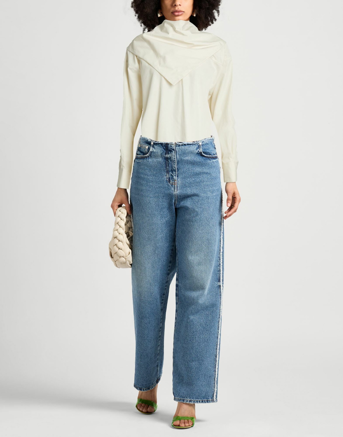 Ami Alexandre Mattiussi Womens Top Ivory