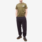 Moncler Men's Double Badge T-Shirt in Khaki