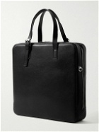 A.P.C. - Nino Logo-Print Faux-Recycled Leather Briefcase