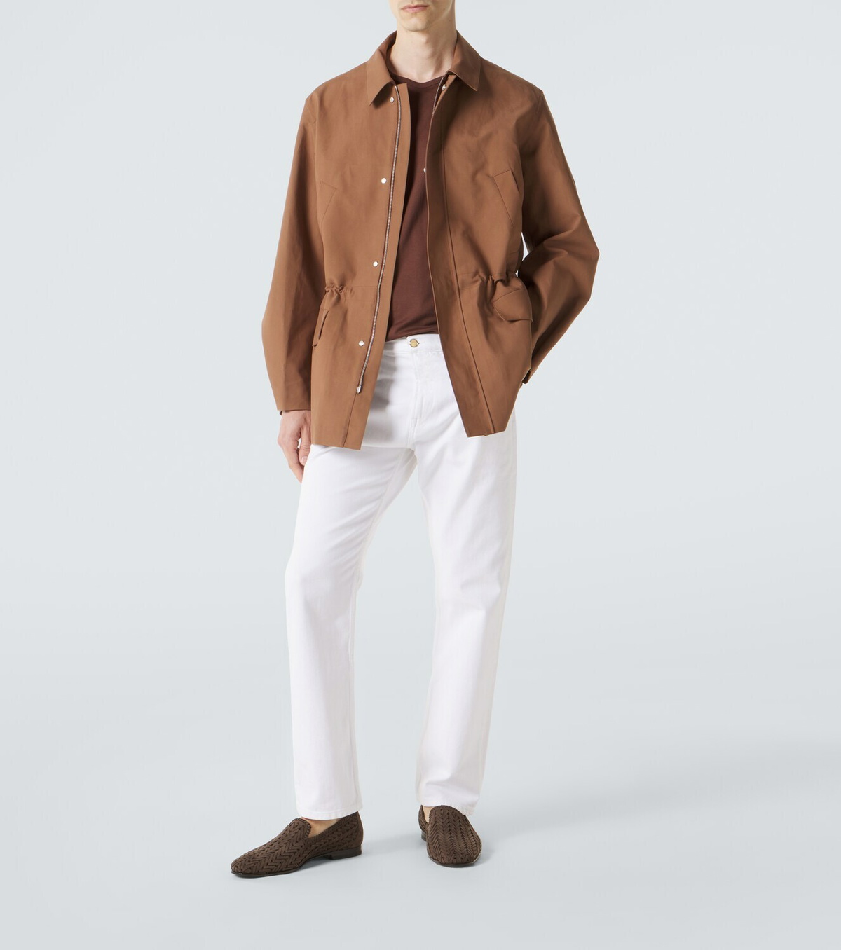 Umit Benan Country cotton and linen jacket
