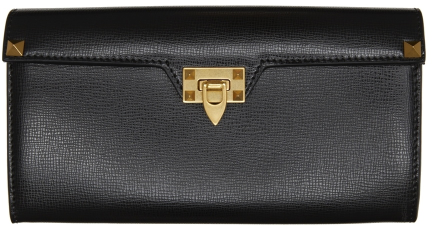 Valentino Black Snakeskin Long Wallet – The Refind Closet