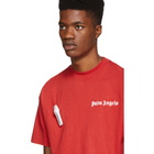 Palm Angels Red New Basic T-Shirt