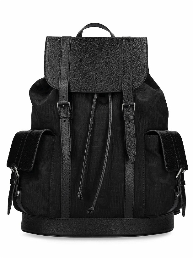 Photo: GUCCI - Jumbo Gg Canvas Backpack