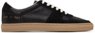 Common Projects Black Bball Duo Slim Sneakers