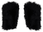 Moose Knuckles Black Arctic Mittens