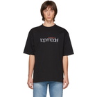 Balenciaga Black Top Model T-Shirt