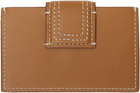 JACQUEMUS Brown 'The Bambino' Card Holder