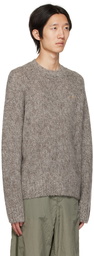 Acne Studios Gray Crewneck Sweater