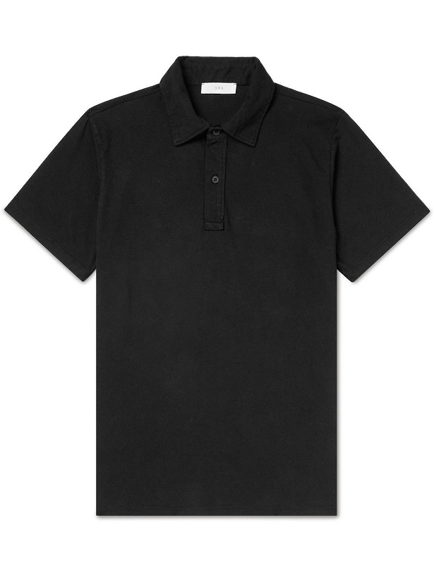 Photo: Save Khaki United - Supima Cotton-Jersey Polo Shirt - Black