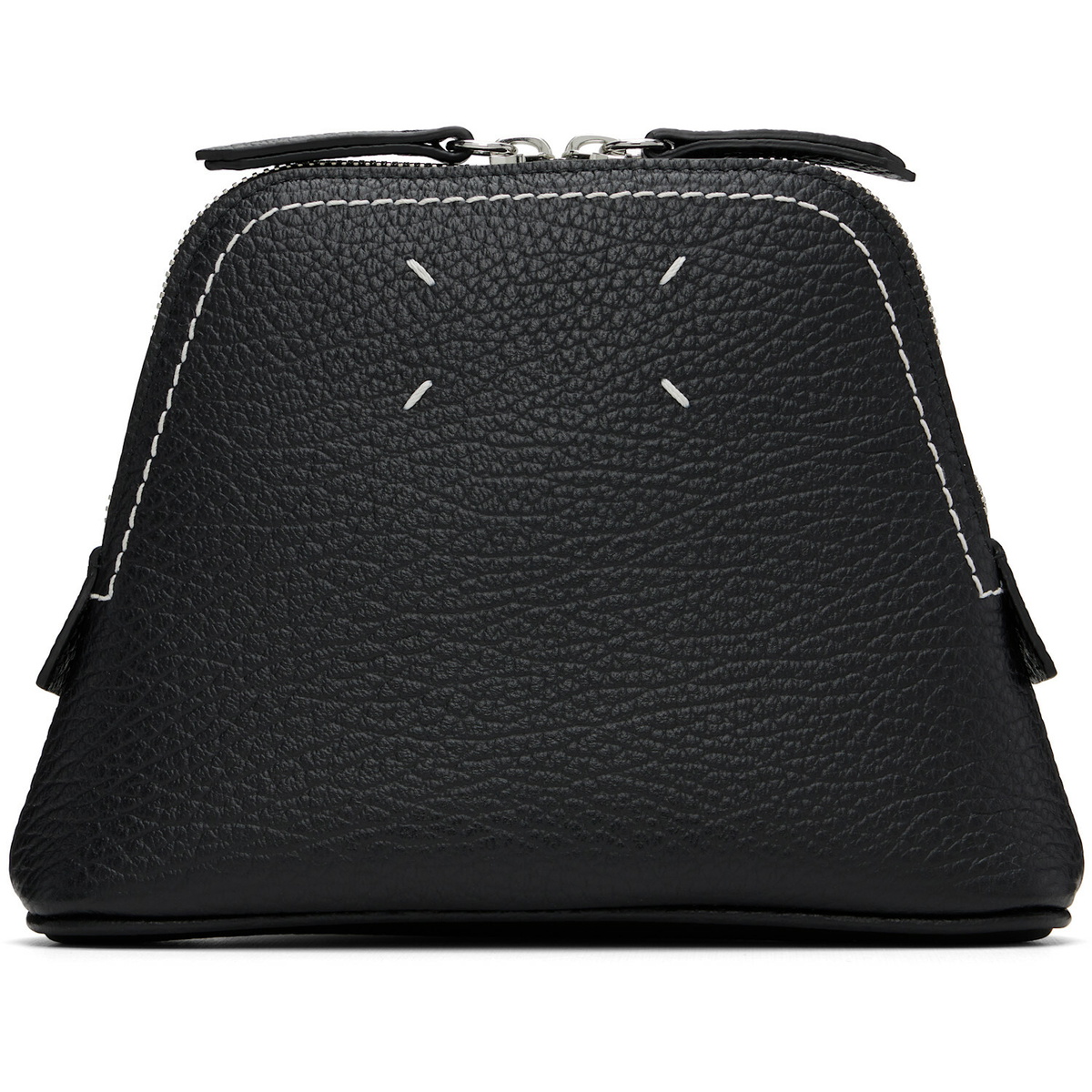 Maison Margiela Black Flip Flap Small Wallet Maison Margiela