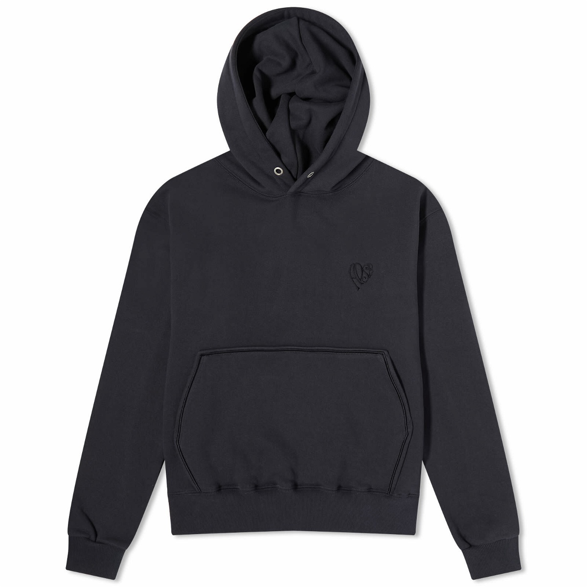 Andersson Bell Unisex ADSB Heart Hoodie in Charcoal Andersson Bell