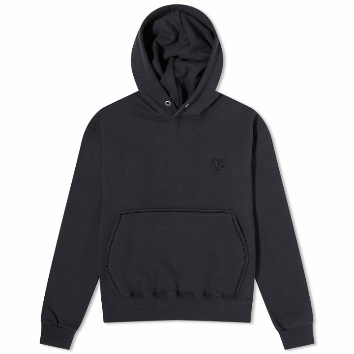 Photo: Andersson Bell Unisex ADSB Heart Hoodie in Charcoal