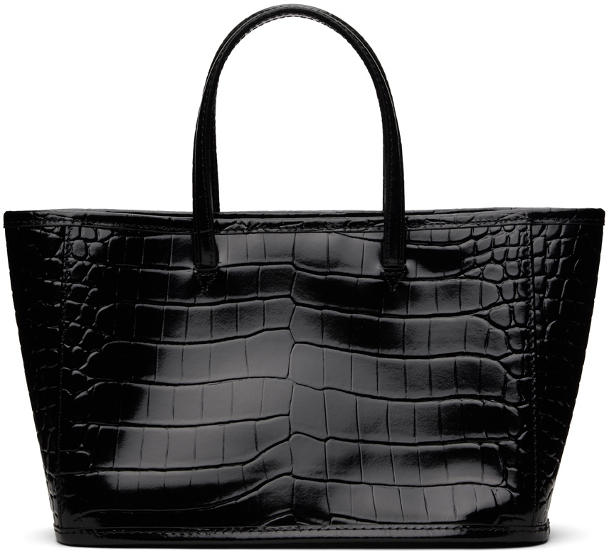 ★NOTHING WRITTEN★ Ain croco tote bag (Black) 21TH / Ain croco tote bag (Black) - Nothing written