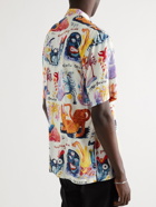 Endless Joy - Convertible-Collar Printed Woven Shirt - Multi