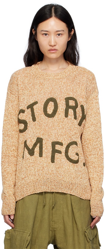 Photo: Story mfg. Yellow Spinning Sweater