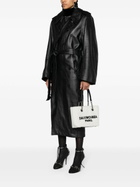 Balenciaga Neutral Duty Free Shearling Tote Bag