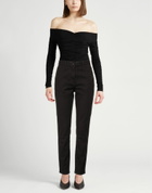 The Row Womens Pants in Black