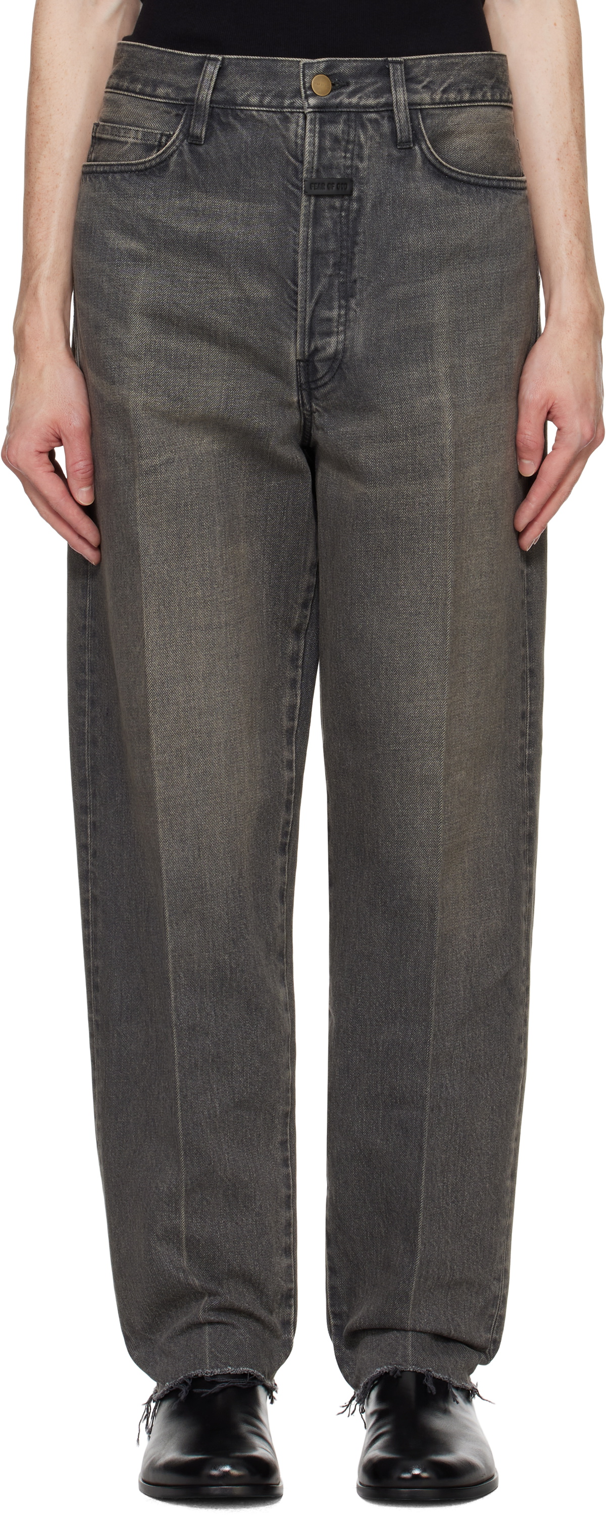 Fear of God Black 80's 5 Pocket Jeans Fear Of God