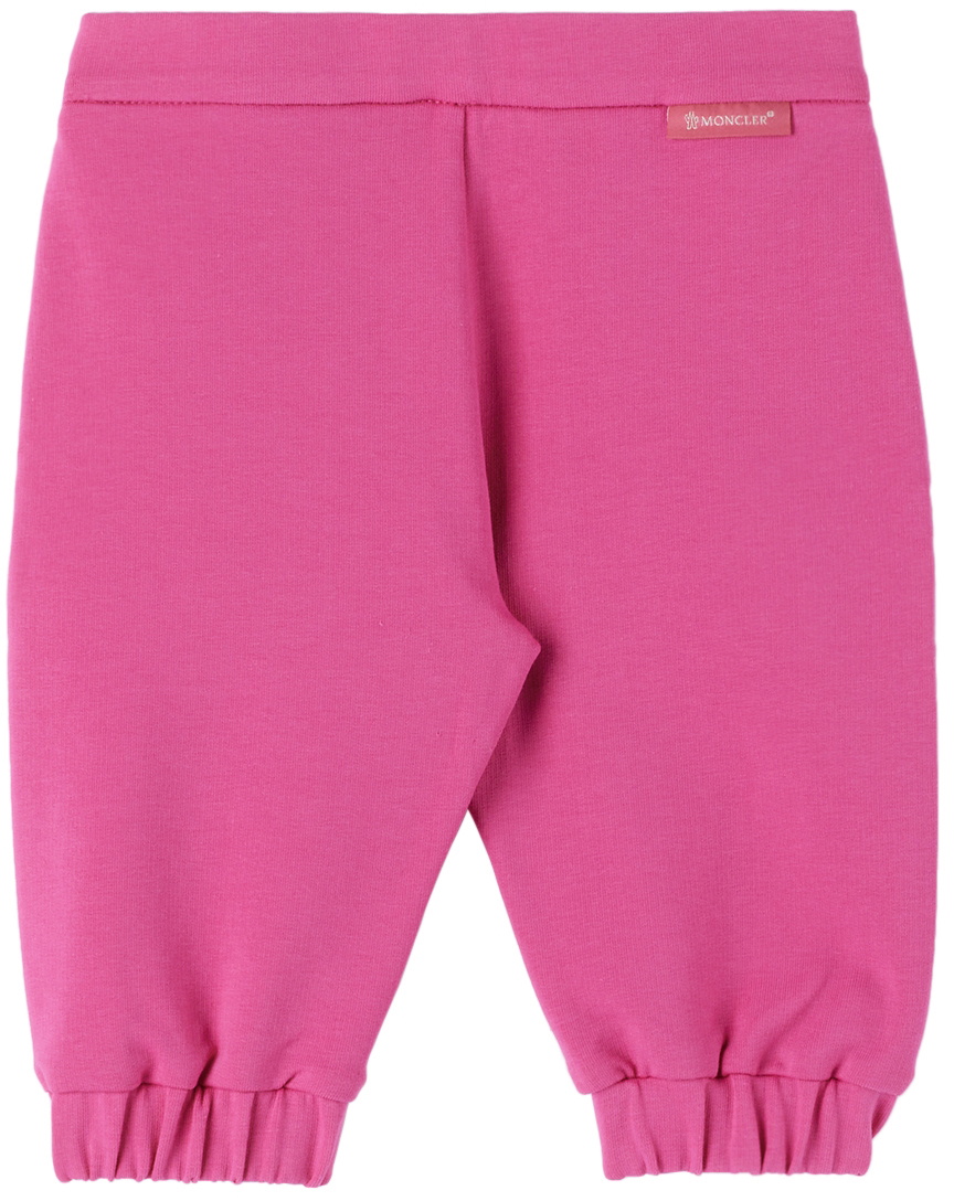 Moncler Enfant Baby Pink Zip Hoodie & Lounge Pants