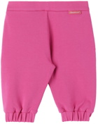 Moncler Enfant Baby Pink Zip Hoodie & Lounge Pants