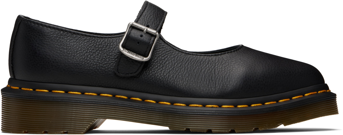 Dr. Martens Elphie Mj Loafers In Black Leather Dr. Martens