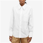 TOGA Women's Cotton Typewriter Shirt 2 in White