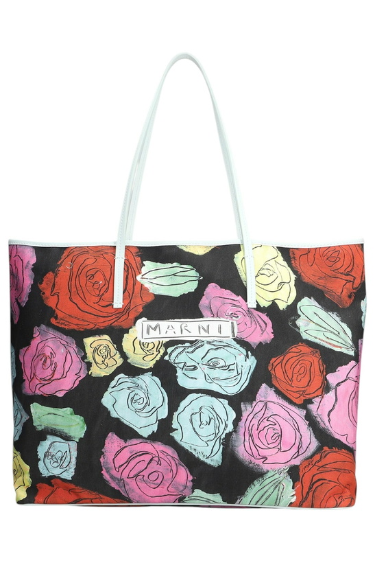 Photo: Marni Tote In Black Cotton