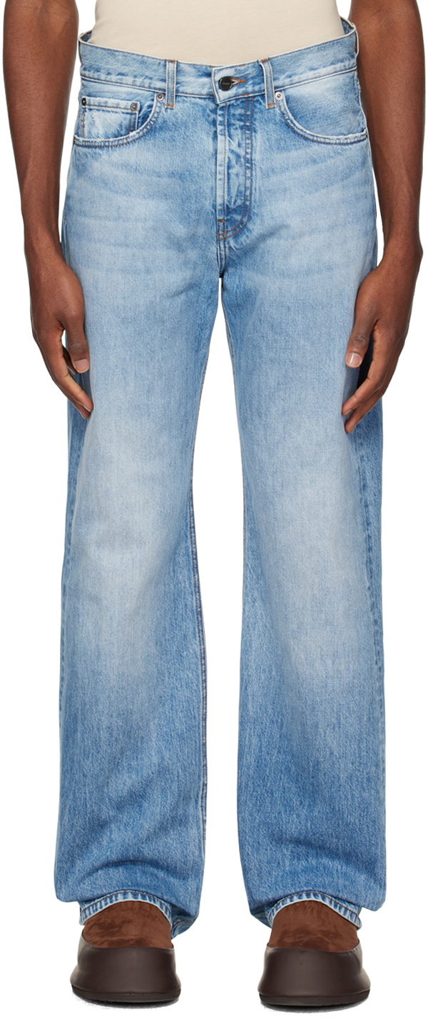 Jacquemus Blue Le Chouchou 'Le De Nimes Suno' Jeans Jacquemus